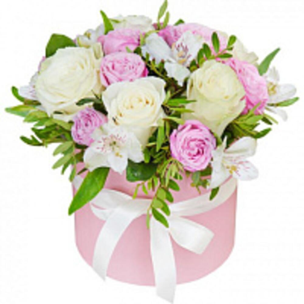 Букеты в коробках